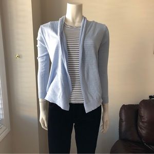 Club Monaco baby blue cardigan